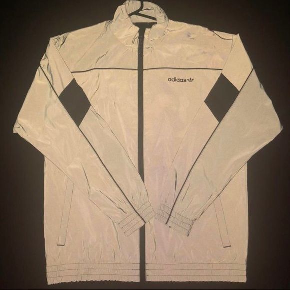 Adidas Originals Reflective Silver Tracksuit - Picture 2 of 8